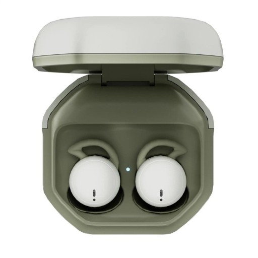 Bezdrátová sluchátka do uší pro spaní s Bluetooth 5.3 dotykovým ovládáním a mikrofonem nabíjecí pouzdro USB-C pro hudbu i hovory
