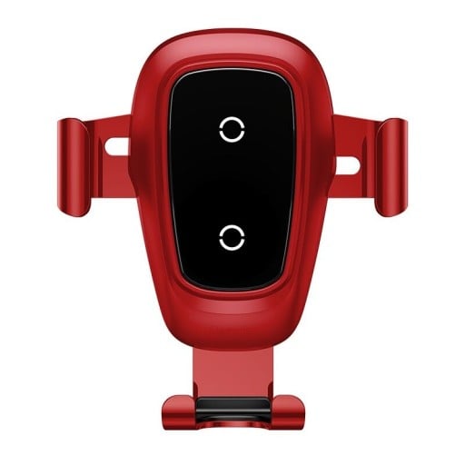 Bezdrôtová nabíjačka do auta s držiakom na mobilný telefón Štandard Qi Výkon 10 W ABS a zliatina hliníka 11,3 x 10,3 x 9,8 cm Micro USB