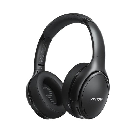 Bezdrôtové slúchadlá cez uši s Bluetooth 5.0 a vstavaným mikrofónom pre hudbu aj hovory Pripojenie káblom 3,5 mm jack Polstrované mušle