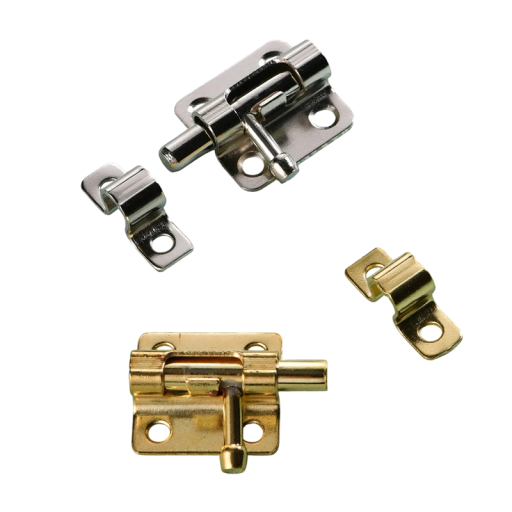 Bezpečnostní posuvný zámek mini zástrč 3 cm dveřní západka 2,9 cm kompaktní mechanické zavírání pro dveře nábytek skříňky