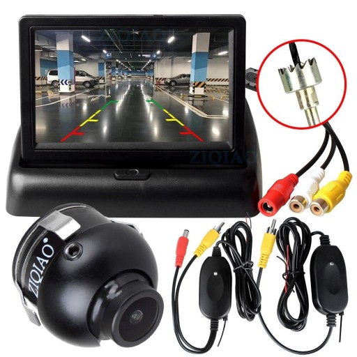 Bezprzewodowa kamera i monitor systemu parkowania