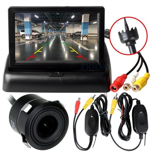 Bezprzewodowa kamera i monitor systemu parkowania
