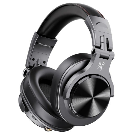 Bezprzewodowe słuchawki studyjne nauszne Bluetooth 5.0 oraz przewodowe połączenie 3,5 mm jack Bateria 650 mAh Kabel z wtykiem 6,35 mm