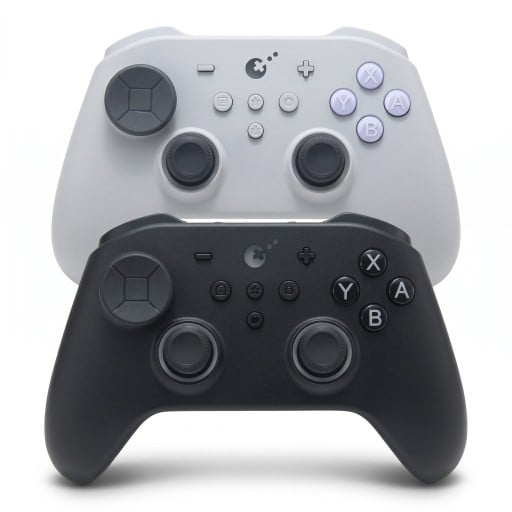 Bezprzewodowy kontroler do Nintendo Switch 1 i 2 z joystickami TMR z regulowanym napięciem i odbiornikiem USB dla Windows, Androida i iOS