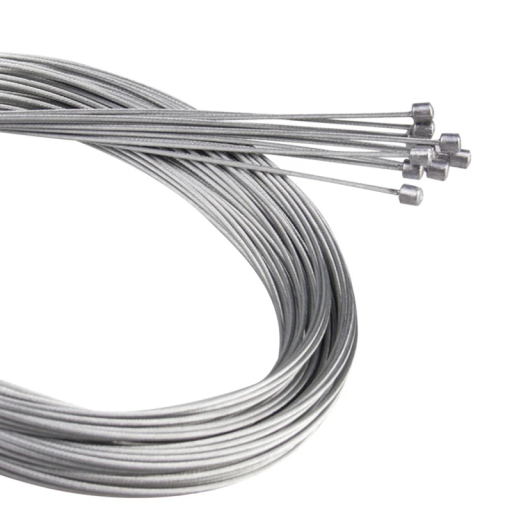 Bicycle Gear Cable 2 m Inner Wire Diameter 1.2 mm For Mountain and Road Bikes Brake and Gear Cable Easy Installation and Adjustment