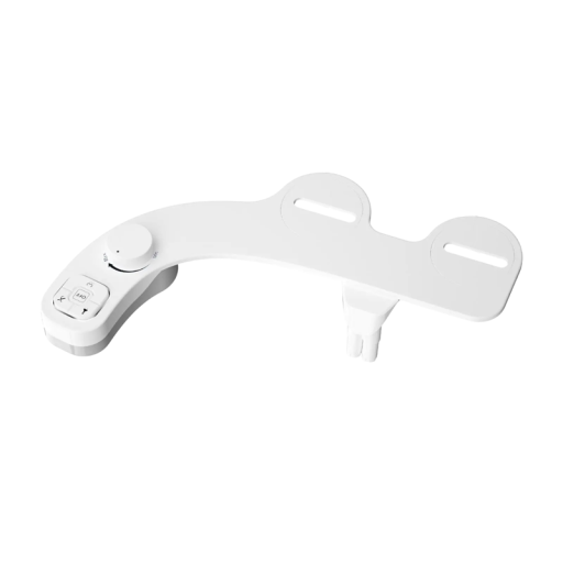 Bidet non électrique 39 cm Avec double buse auto-nettoyante Lavage avant et arrière Pression d'eau réglable Pour toilettes en Europe