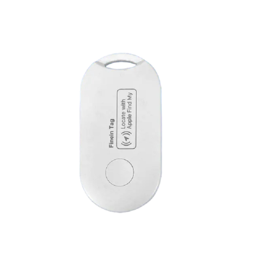 Biely bluetooth lokátor GPS lokátor na kľúče Kompatibilný s Apple Find my Kompaktná veľkosť
