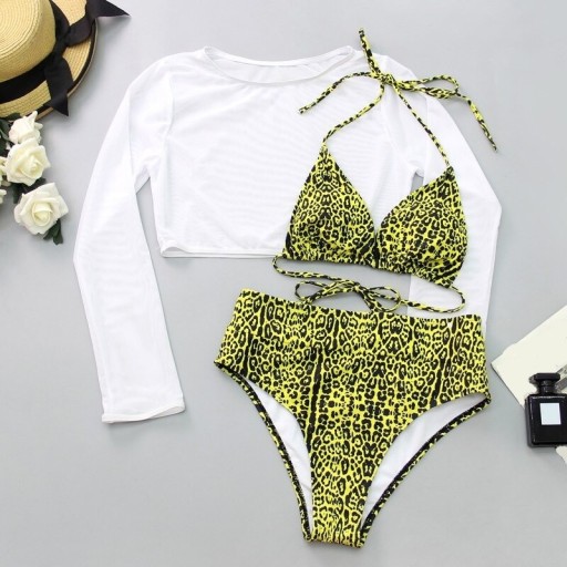 Bikini pentru femei și top crop P350