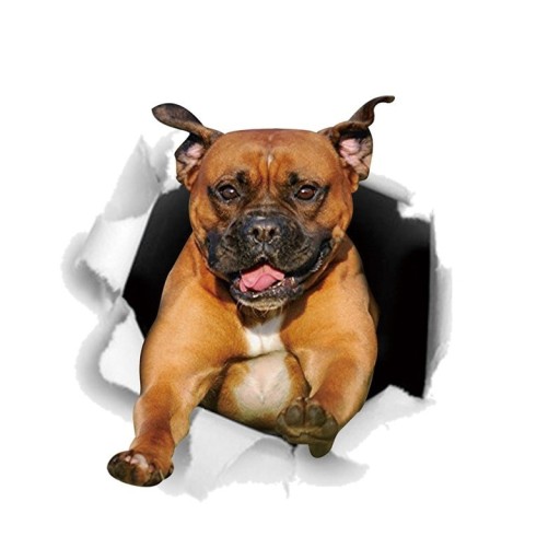 Bildekal hund A1433