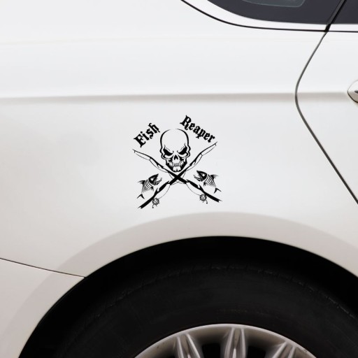 Bilklistermærke med fisker