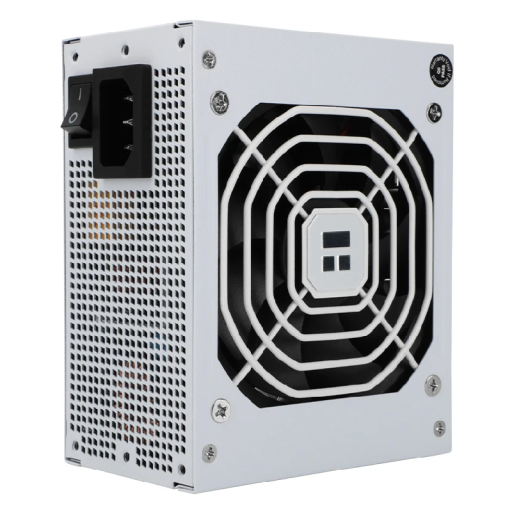 Bílý napájecí zdroj 550W ATX 3.0 pro počítačovou skříň 100-240V tichý ventilátor kompaktní rozměry spolehlivý výkon PC PSU