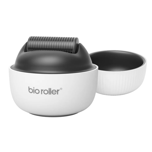 Bio derma roller 120 titán mikrotű 0,5 mm Bőrmasszírozó görgő Mikrotűs Bőrfiatalítás Bőrápolás Bőrregeneráció
