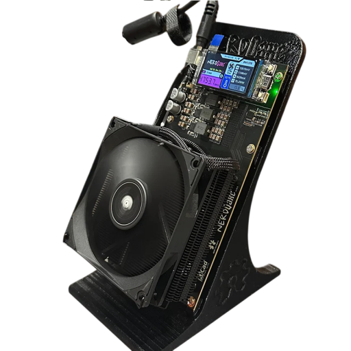 Bitcoin-miner med høj ydeevne og lavt energiforbrug, tilslutning via WiFi, 4 kraftfulde chips