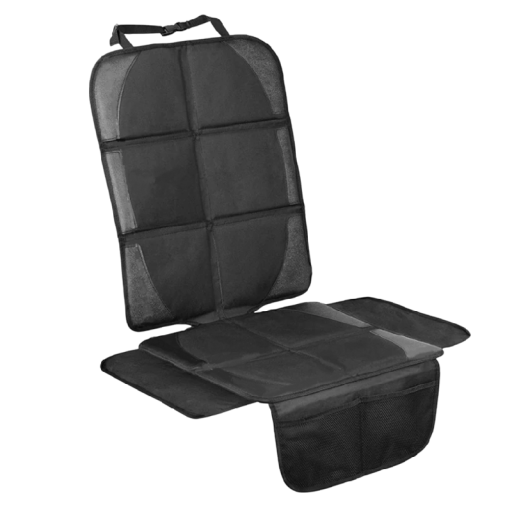 Black Oxford Car Seat Cover Non-Slip Breathable Durable Protective Cover Universal Design for Car Interior