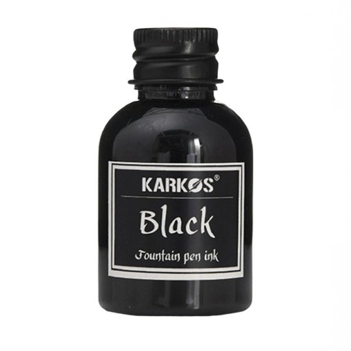 Blæk til fyldepenne på flaske