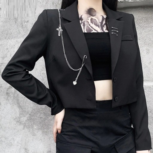 Blazer court pour femmes B1154