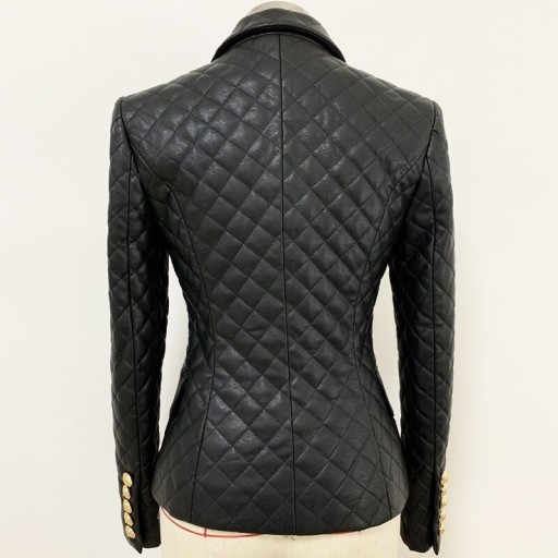 Blazer en cuir pour femmes A3068