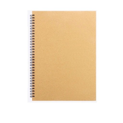 Bloc de notas desprendible sin forro 190 x 260 mm Encuadernación en espiral a la izquierda Hojas en blanco Papel grueso Bloc de notas para dibujar y escribir para la escuela y la oficina