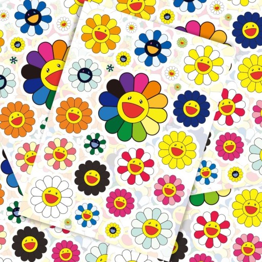 Blomklistermärken 22 st