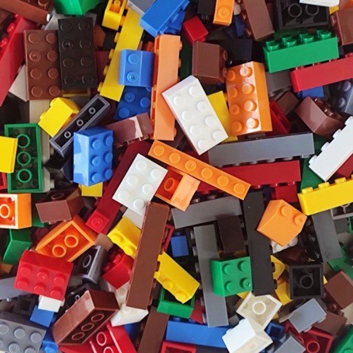 Bloques de construcción de varios tamaños 122 piezas Juegos de construcción creativos para niños 12 tipos de piezas de construcción Bloques coloridos Juguete educativo para juego creativo