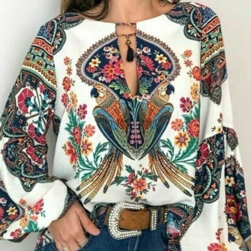 Blouse Femme à Motif A181