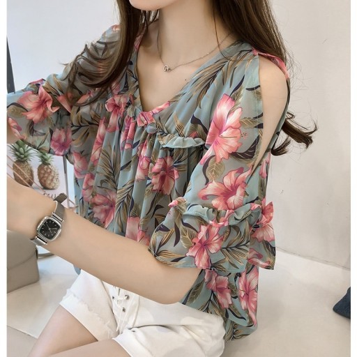 Blouse Femme avec Découpes