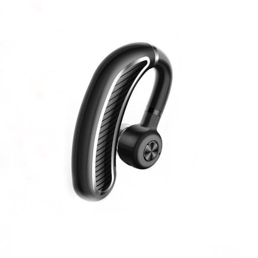 Bluetooth 5.0 hands-free headset behind the ear with ear tip Signal range 8 to 12 m Battery 300 mAh Impedance 32 Ω Spare ear tips and charging