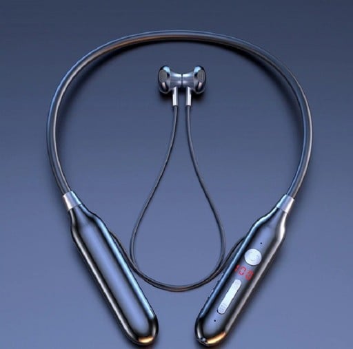Bluetooth ακουστικά λαιμού με μπουκάλια Θέση για κάρτα Micro SD έως 32 GB Υποδοχή 3,5 mm jack Μπαταρία 800 mAh Έλεγχος έντασης και αναπαραγωγής