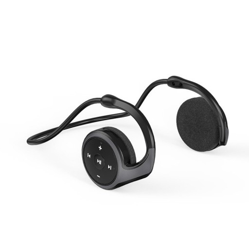 Bluetooth hovedtelefoner med hovedbøjle Levetid 10 timer Batteri 450 mAh Slot til Micro SD-kort op til 32 GB Volumen- og musikstyring