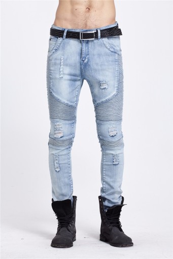 Blugi skinny eleganti pentru bărbați J1522