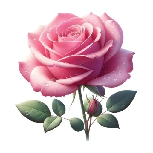 Blumenaufkleber mit Rosenmotiv für das Badezimmer PVC wasserfest 15 cm Wanddekoration Aufkleber für das Badezimmer mit rosa Muster