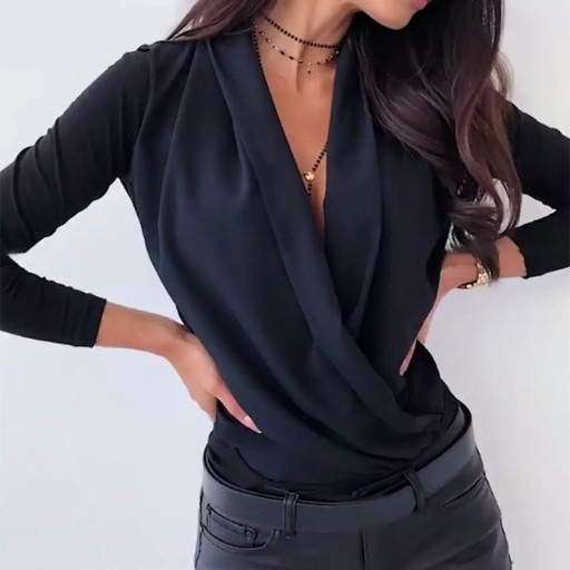 Blusa da donna con maniche lunghe B277