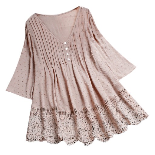 Blusa da donna con pizzo A158