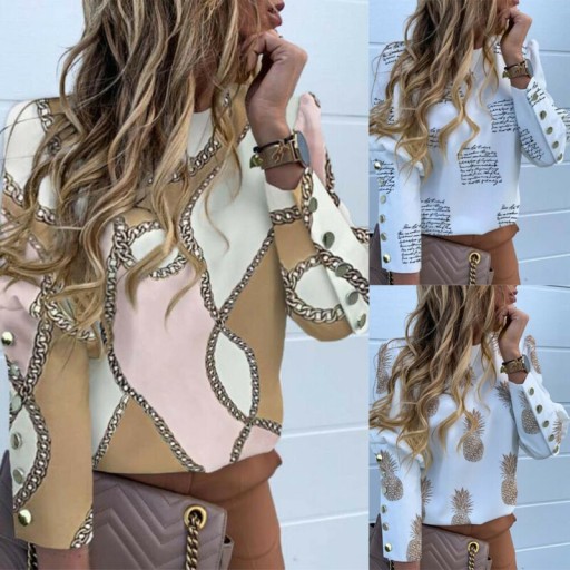 Blusa de mujer con estampado B58