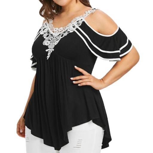 Blusa feminina em tamanhos grandes