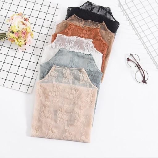 Blusa feminina transparente