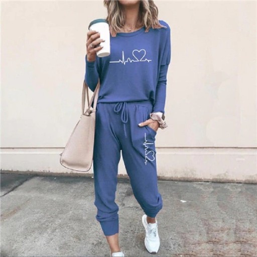 Bluza i spodnie dresowe damskie B876