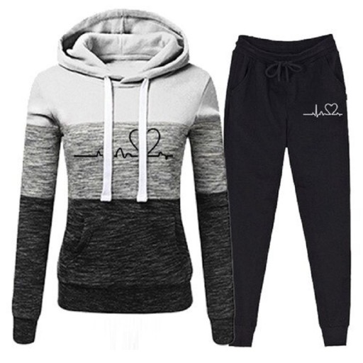 Bluza i spodnie dresowe damskie B887