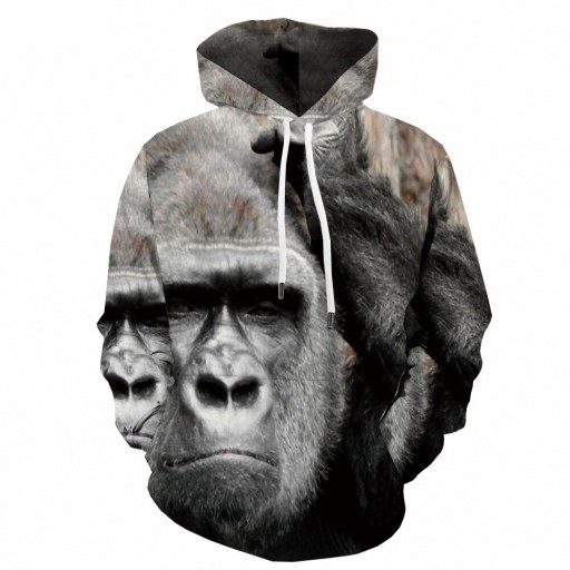 Bluza z nadrukiem 3D F155