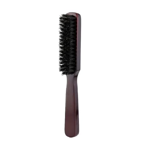 Boar Bristle Beard Brush Wooden Beard Brush 20.7 x 2.7 x 2.8 cm