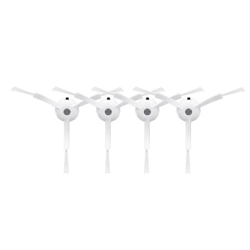Bočné kartáče pre robotický vysávač 4 ks náhradné smetáčky so silikónovými štetinkami 32 mm pre Roborock Q Revo MaxV Q Revo S a Q Revo Pro