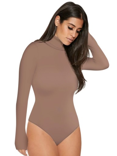 Body damskie z długim rękawem B759
