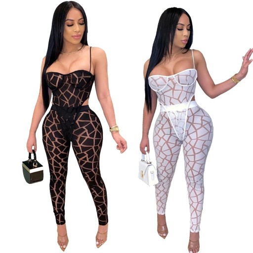Body et pantalons transparents pour femmes