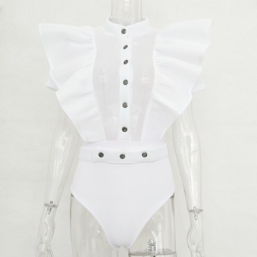 Body feminino transparente B704