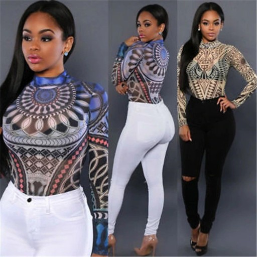 Body Femme à Manches Longues B799
