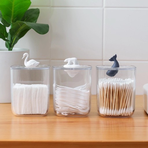 Boîte à cotons-tiges et à tampons