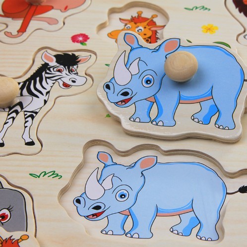 Boîte à formes pour enfants - Animaux J3481
