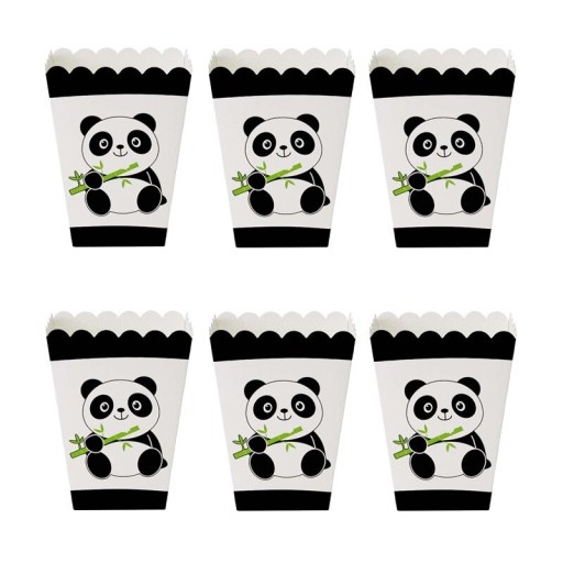 Boîte à popcorn 6 pcs