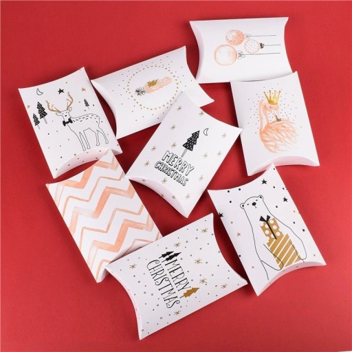 Boîte cadeau de Noël 10 pièces C621