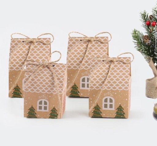 Boîte cadeau de Noël 5 pcs